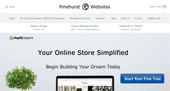 Desktop Screenshot of pinehurstwebsites.com